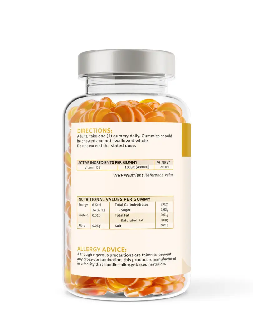 Vitamin D3 4000iu Gummies