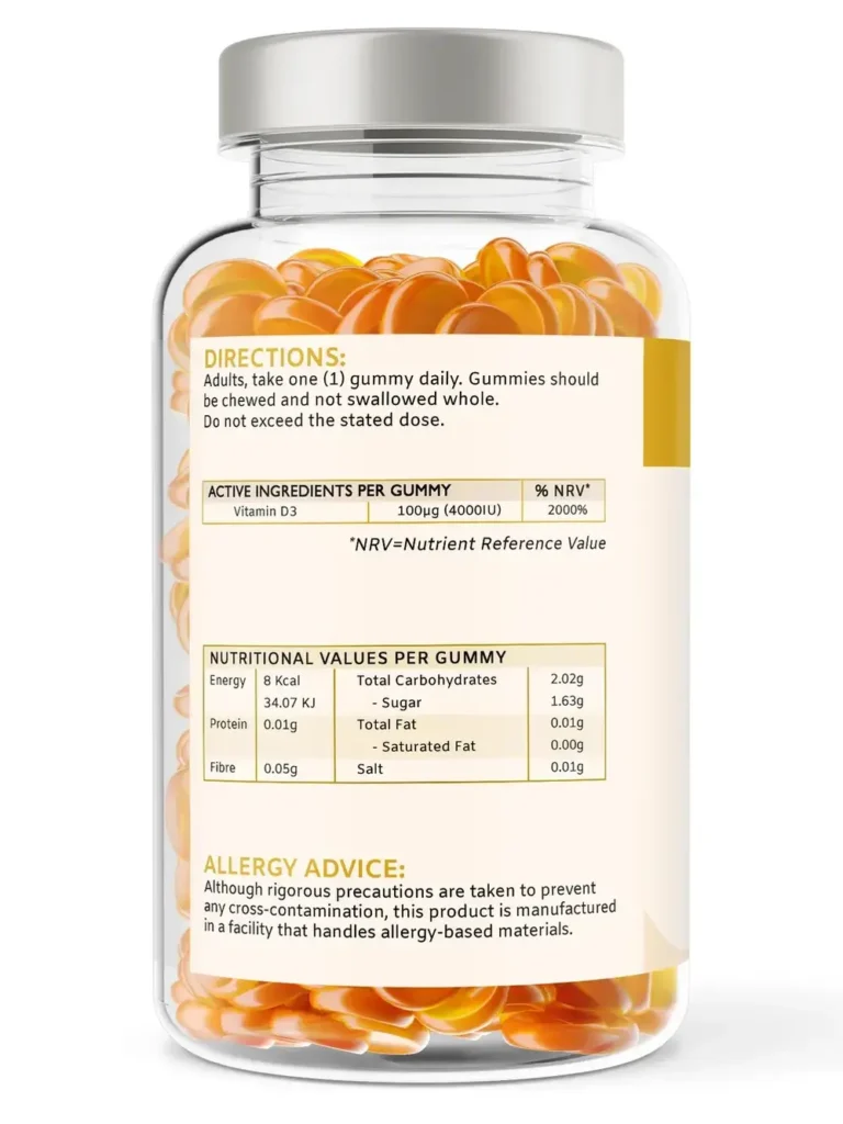 Vitamin D3 4000iu Gummies