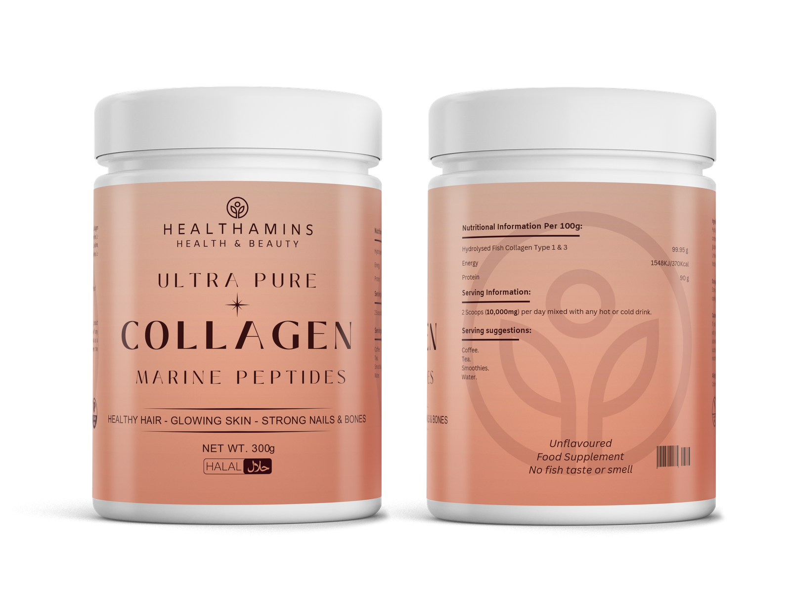 Collagen Bundle – Collagen Retinol Serum + Marine Collagen Peptides